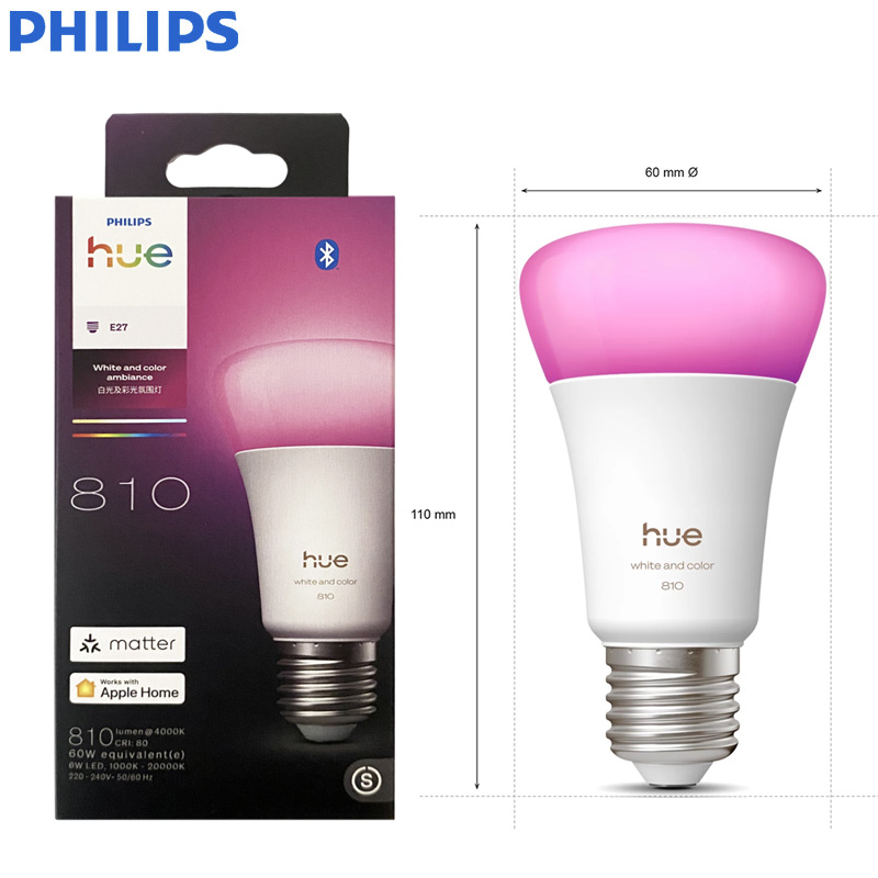 Philips Bulb Hue - Умная светодиодная лампа Philips Hue E27