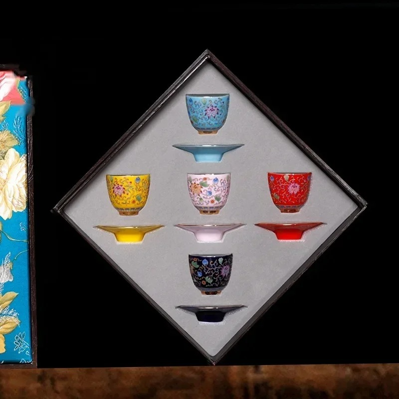 Celadon Ceramic Cup - Эмалированная керамическая чашка для чая в