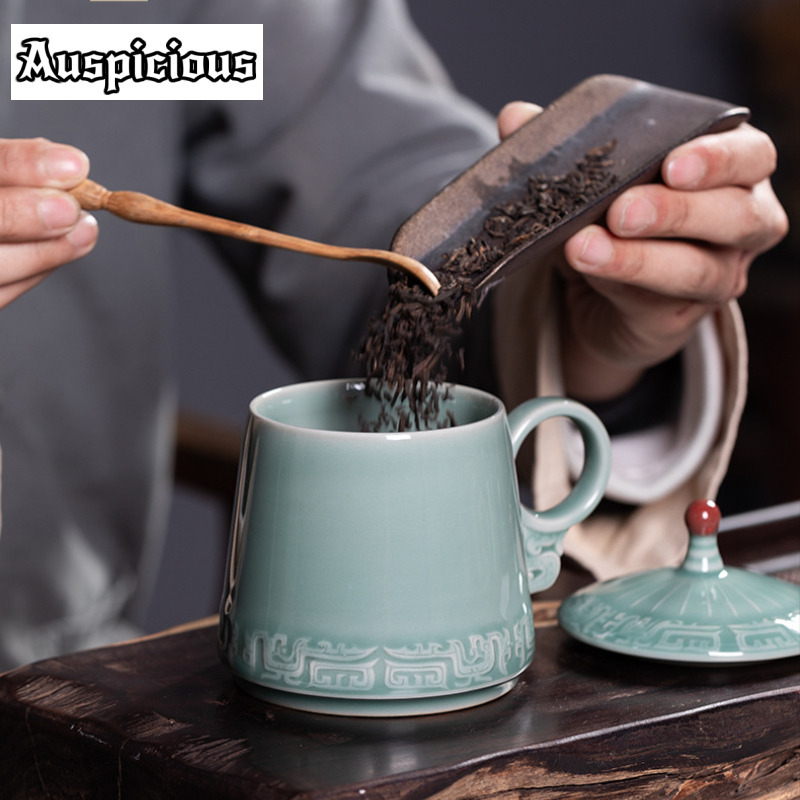 395 мл Longquan Celadon бронзо – обзор и цена Celadon Ceramic Cup