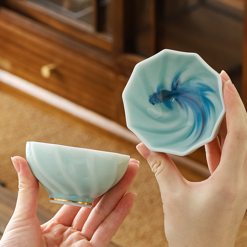 Креативная чашка мастера из лу – обзор и цена Celadon Ceramic Cup