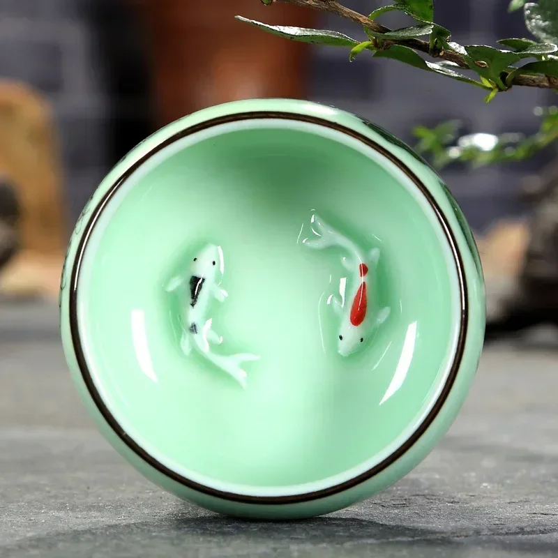 Керамическая чашка для чая, 1  – обзор и цена Celadon Ceramic Cup
